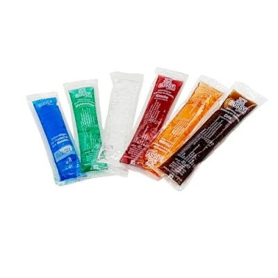 Abbildung von Bussy SurprICE Box Erfrischende Wassereisstangen in der Überraschungsbox, 3kg Eis Vielfalt ideal für heiße Tage und Partys