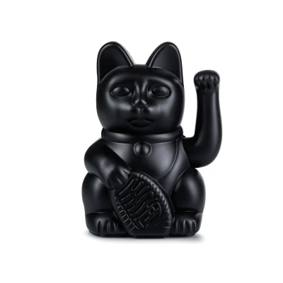 Abbildung von Donkey Products Winkekatze Lucky Cat Maneki Neko Black