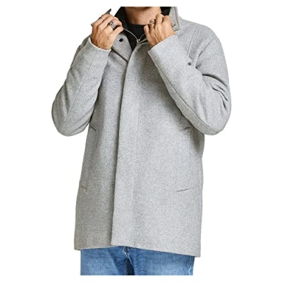 Abbildung von Jack &amp; Jones Jjedunham SN Kurzmantel, Herren, Größe: Medium, Light grey melange