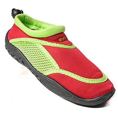 Abbildung von BECO Beermann Kinder Surfschuhe rot/grün 24 Badeschuh