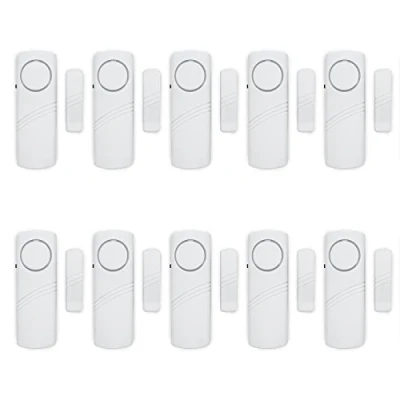 Abbildung von Adapter Universe Türalarm Fensteralarm Alarmanlage Sirene Alarm 8 Stück Alarmsirene