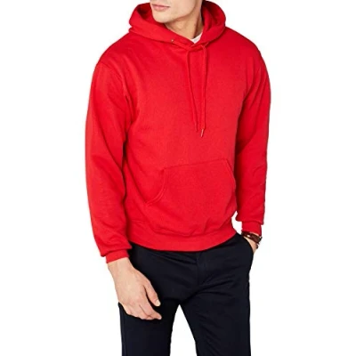 Abbildung von Fruit of the Loom Herren Kapuzenpullover, Rot (Red), Medium