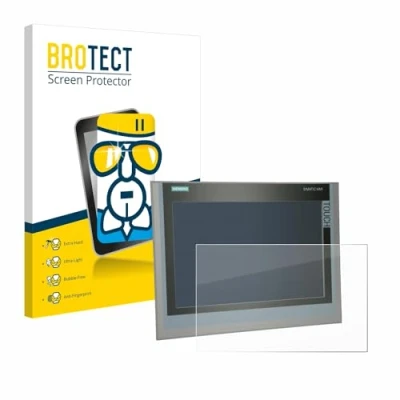 Abbildung von BROTECT Schutzglas für Siemens Simatic HMI TP 1500 Comfort Schutzfolie Panzer Folie Glas [Extrem Kratzfest 9H, Anti Fingerprint, Ultra Transparent]