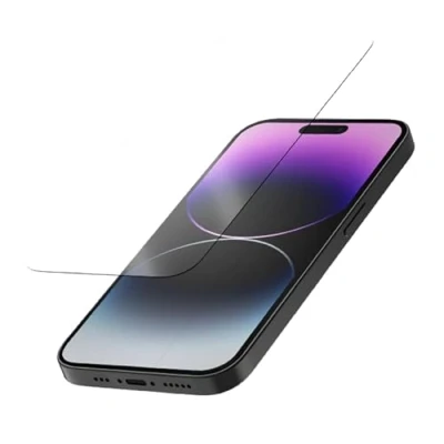 Abbildung von Quad Lock Displayschutz aus Temperglas für iPhone 14 Pro
