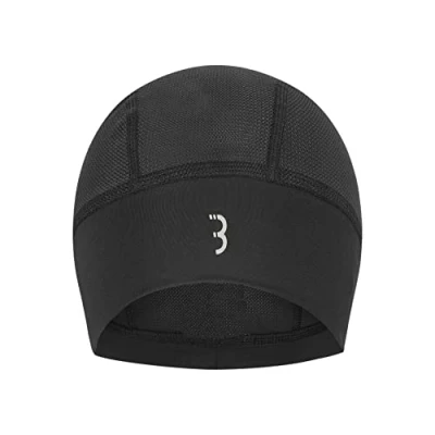 Abbildung von BBB Cycling Unisex Comfort Fahrradkappe UV Schutz Extra Bel ftung Perfekte Passform Radfahren Bandana Skullcap, Schwarz, Einheitsgröße EU