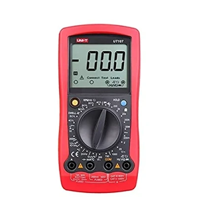 Abbildung von Uni T UT 107 AC LCD Digital Multimeter Voltmeter Strom Messgerät MEßGERÄT