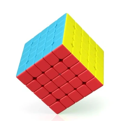 Abbildung von ROXENDA Speed Zauberwürfel Würfel Stickerless Professional &amp; Solides Langlebiges, Dreht Sich Schneller als das Original (5x5x5)