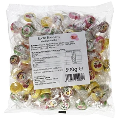 Abbildung von Sweet Flash Rocks Bonbons, 1er Pack (1 x 500 g)