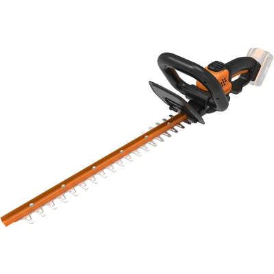 Abbildung von Worx Akku Heckenschere WG261E.9, 44 cm Schwertlänge, 16 mm Zahnabstand, ohne und Ladegerät
