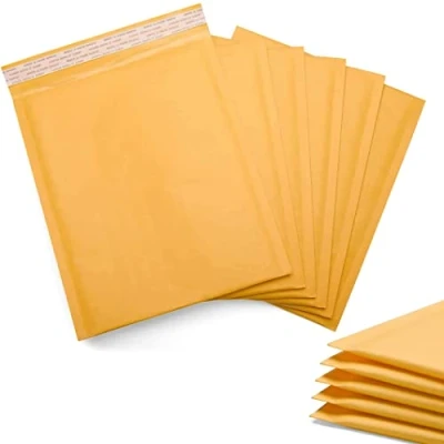 Abbildung von Postmaster Luftpolster Versandtaschen, A5, goldfarben, haftklebend, 170 x 225 mm, 10 Stück