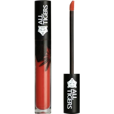 Abbildung von All Tigers Natural &amp; Vegan Matte Liquid Lipstick Lippenstift, Damen, Größe: 8 ml, Rosewood make your mark
