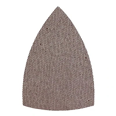Abbildung von Mirka Abranet Netz Delta Schleifscheiben für Dreieckschleifer 100x152x152 mm Klett / Korn P150 50 Stk zum Schleifen von Holz, Spachtel, Lack, Kunststoff 5421905015