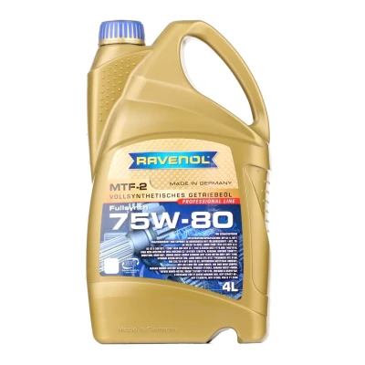 Abbildung von Getriebeöl RAVENOL MTF 2 75W80 4L