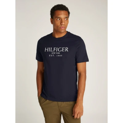 Abbildung von Tommy Hilfiger TEE Tshirt print, Herren, Größe: 3XL, Desert sky