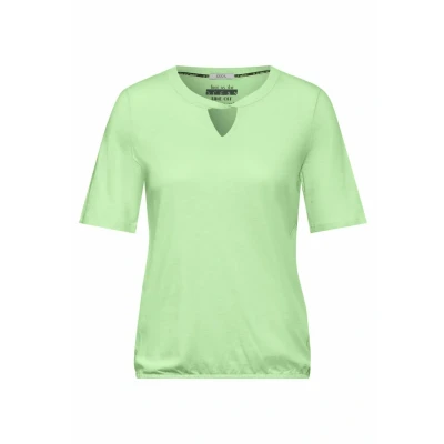 Abbildung von Cecil Tshirt basic, Damen, Größe: XL, Grün