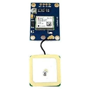 Abbildung von Paradisetronic.com GPS Modul mit NEO 6M und Keramikantenne für Arduino Flugregler, UART, u blox kompatibel