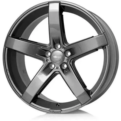 Abbildung von BROCK 5 loch 17Zoll 112mm Alufelge B35 titan metallic lackiert 0580071332 Felge
