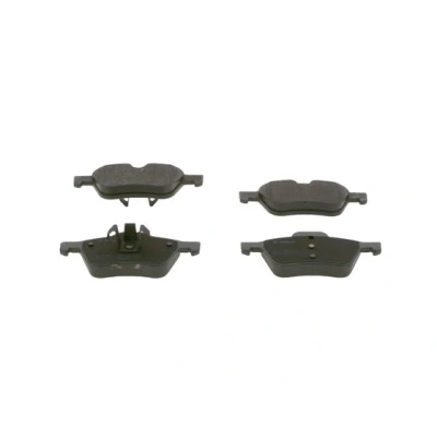 Abbildung von BOSCH 0 986 424 652 Bremsbelagsatz Low Metallic mit Anti Quietsch Blech, Montageanleitung MINI: Cabrio, Schrägheck