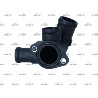 Abbildung von NRF 775038 Flansch Zylinderkopf, vorne von Motor nach Motorkühler VOLKSWAGEN: Polo III Schrägheck, Lupo / 3L, SEAT: Arosa