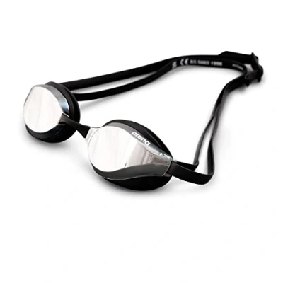Abbildung von Arena Schwimmbrille Python Mirror Silber/Schwarz