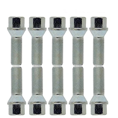 Abbildung von 10 Radschrauben Radbolzen Kegelbund M12x1,5 32mm KE121532