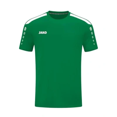 Abbildung von JAKO Fussball Teamsport Power Sport Tshirt, Herren, Größe: 4XL, Gruenweissnull