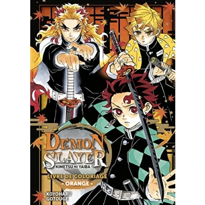 Abbildung von Demon Slayer Livre de coloriage N03 : Orange: Orange