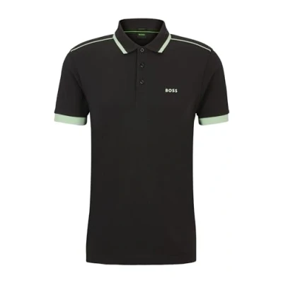 Abbildung von BOSS Paddy Poloshirt, Herren, Größe: Small, Charcoal six