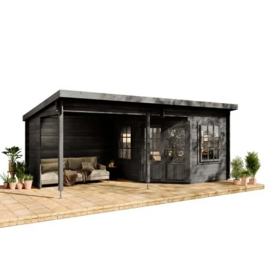 Abbildung von Alpholz Gartenhaus Carl 28, BxT: 622x332 cm