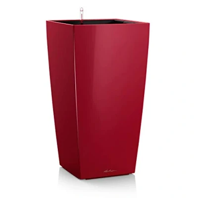 Abbildung von LECHUZA CUBICO Premium 40 scarlet rot hochglanz 18193
