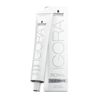 Abbildung von Schwarzkopf Professional Igora Royal Silver Whites Semipermanente Färbung 60 ml Silber