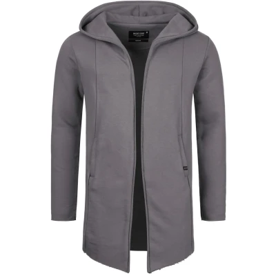 Abbildung von Indicode Jeans Brekstad Sweatjacke, Herren, Größe: Small, Dark grey