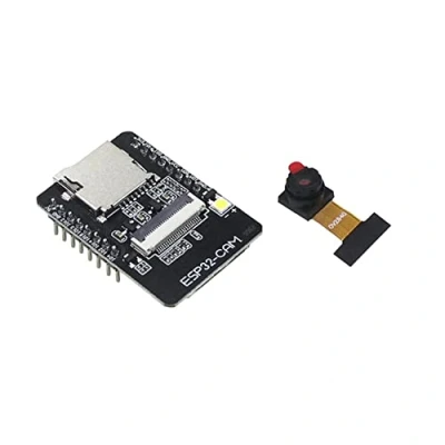 Abbildung von Hefddehy ESP32 CAM Entwicklungsplatine + OV2640 Kameramodul Set 520 KB 4 MB PSRAM 32 Mbit WiFi Bluetooth Ultra Low Powers IoT Modul 5 V