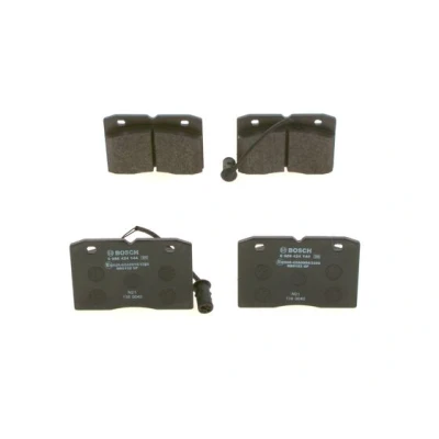 Abbildung von BOSCH 0 986 424 144 Bremsbelagsatz Low Metallic mit integriertem Verschleißsensor IVECO: DAILY 2 Pritsche/Fahrgestell, Kasten/Kombi