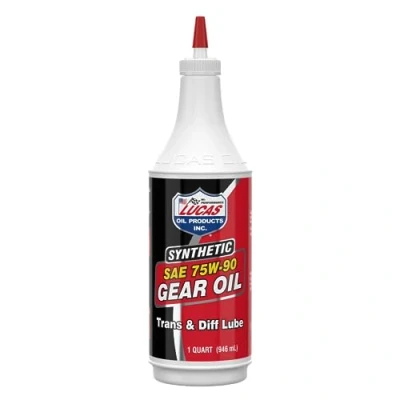 Abbildung von Lucas Oil 40047 SAE 75W 90 Synthetisches Getriebeöl, 1 Liter