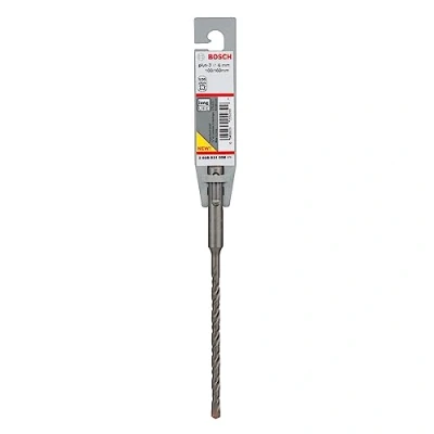 Abbildung von Bosch Accessories Professional Hammerbohrer SDS plus 3 (für Beton, 6 x 100 160 mm, Zubehör Bohrhammer)