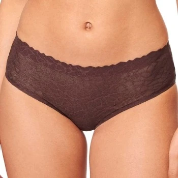 Abbildung von Sloggi FEEL LACE Hipster Slip, Damen, Größe: Small, Ebony brown
