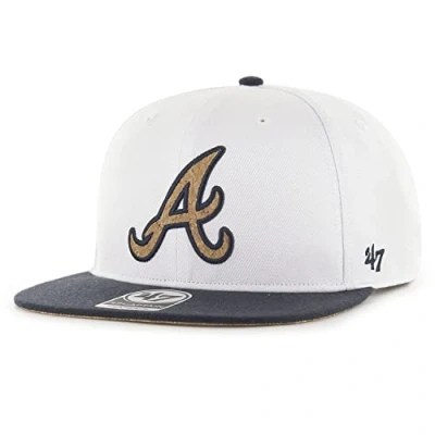Abbildung von &#039;47 Captain Corkscrew Atlanta Braves Cap, Herren, Größe: One Size, White