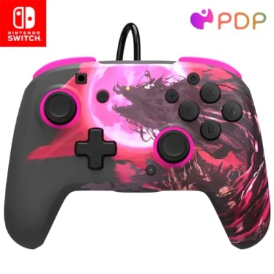 Abbildung von PDP Nintendo Switch Controller with 3.5mm Audio Jack Compatible Switch/Lite/OLED REMATCH by Calamity Ganon
