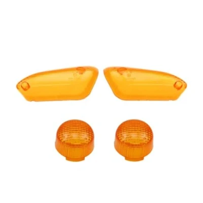 Abbildung von Streetparts24 Blinker Glas Blinkerglas Set E Geprüft für Yamaha Aerox, MBK Nitro 50 100