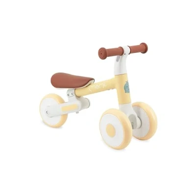 Abbildung von Momi Kinderlaufrad DEX für Mädchen und Jungen im Alter von 1 bis 3 Jahren, klappbarer Rahmen, höhenverstellbarer Sattel, pannensichere Kunststoffräder, wiegt nur 2 kg