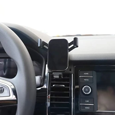 Abbildung von LSXEL Halterung für Autotelefon Kompatibel mit Skoda kodiaq zubehör 2021 Ständer Mobiltelefone (for 2017 2022)