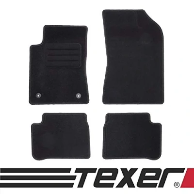 Abbildung von TEXER Textil Fußmatten Passend für Citroen C3 III Bj. 2017 Basic
