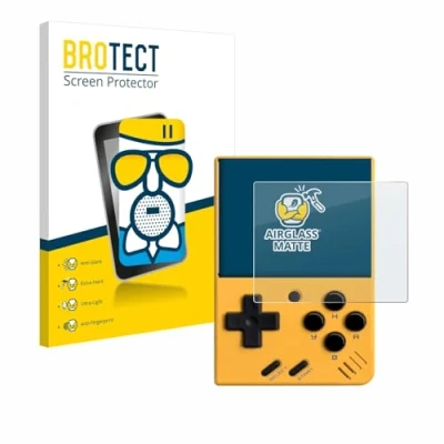 Abbildung von BROTECT Entspiegelungs Schutzglas für Miyoo Mini V4 Schutz Folie Panzerfolie Glas Matt [Extrem Kratzfest 9H, Anti Reflex, Fingerprint]