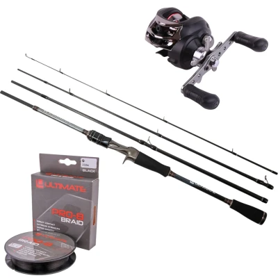 Abbildung von Wingman Travel Cast Combo 1,80m Baitcaster Rute