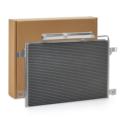 Abbildung von NRF EASY FIT 35758 Klimakondensator mit Trockner, Dichtring 15,5 13,8 Aluminium 590 MERCEDES BENZ: A Klasse, B Klasse kfzteile,