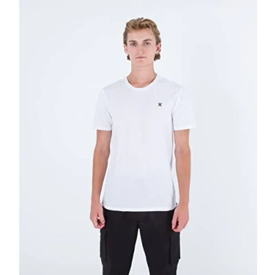 Abbildung von Hurley Herren H20 Dri Icon Tee T Shirt, weiß, XL