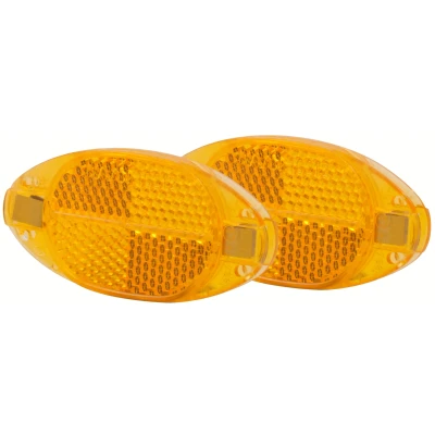 Abbildung von Speichenreflektoren Spanninga Oval (2x)