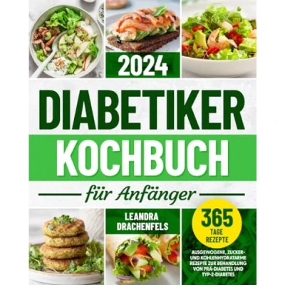 Abbildung von DIABETIKER KOCHBUCH FÜR ANFÄNGER: Ein Leitfaden zur Behandlung von Diabetes mit schnellen einfachen köstlichen und gesunden Rezepten (Dutch diabetic cookbook, Band 4)