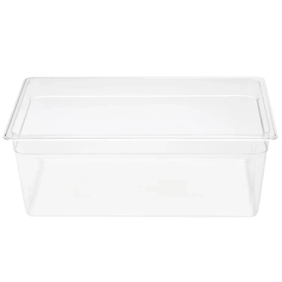 Abbildung von GN Behälter 1/1 Polycarbonat 200 mm Höhe 25 l Füllmenge 53 x 32,5 transparent Gastro Gastronormbehälter Kunststoff PC kaufen